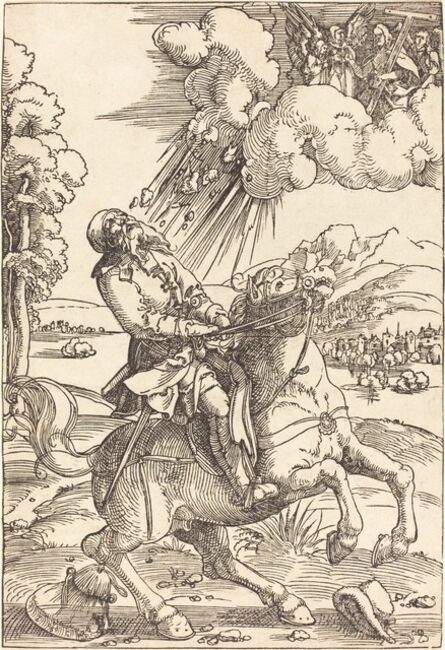 Hans Baldung, ‘The Conversion of Saint Paul’, 1508