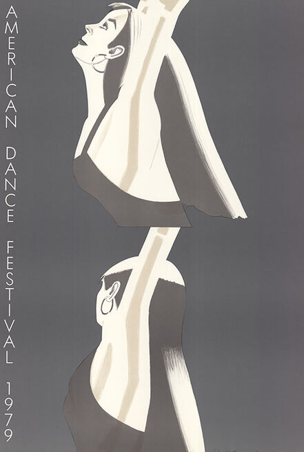 Alex Katz, ‘William Dunas Dance, Pamela-American Dance Festival’, 1979
