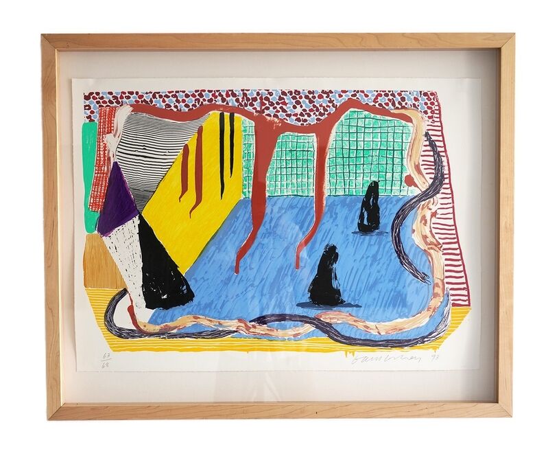 David Hockney, ‘Ink in the room’, 1993, Print, 23-color Screenprint on Arches 88 paper, Artsy x Capsule Auctions