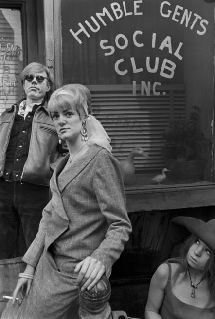 Larry Fink, ‘Andy Warhol, East Side Fashion’, March 1966