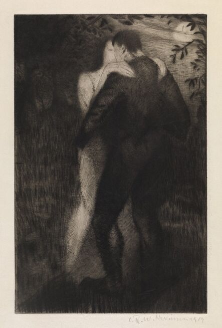 Christopher Richard Wynne Nevinson, ‘Lovers’, 1919