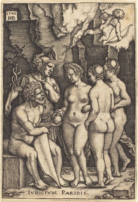 Sebald Beham, ‘The Judgment of Paris’, 1546