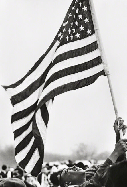 Steve Schapiro, ‘Selma March, Flag,’, 1965