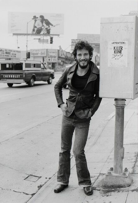 Terry O'Neill, ‘Singer Bruce Springsteen on Sunset Strip’, 1975