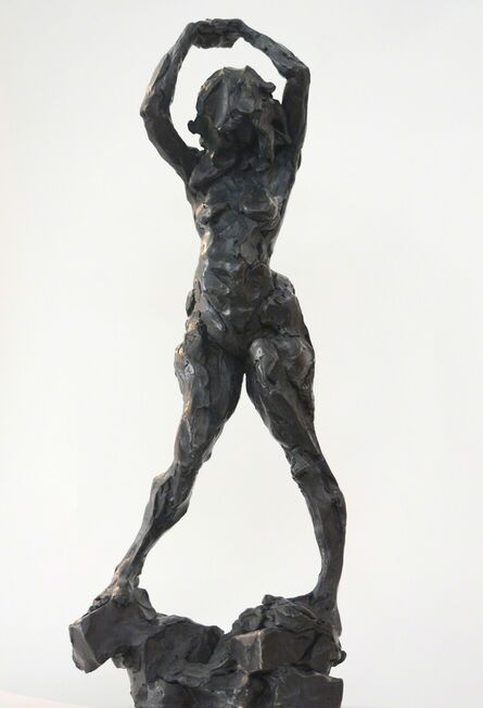 Richard Tosczak, ‘The Pleiades-Electra AP/12 - emotive, nude, female, figurative, bronze statuette’, 2013