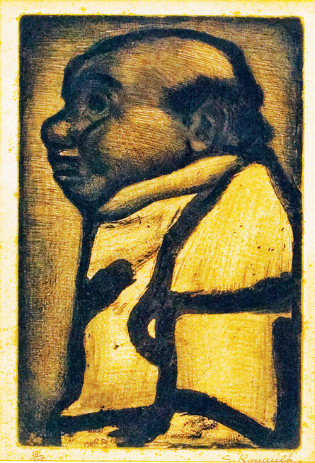 Georges Rouault, ‘Homme en profil’, 1928