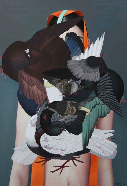 Ling Jian, ‘Falling Ancient Birds’, 2016