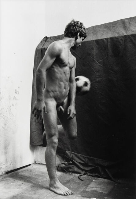 Will McBride, ‘Oliviero with Ball, Casoli [(Neighborhood Boy) in Casoli]’, 1976/2013