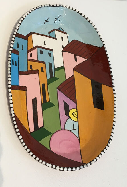 Ken Price, ‘Village Plate’, 1976