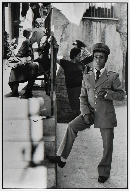 Leonard Freed, ‘Meter inspector, Madonie Mountains, Sicily, Italy ’, 1974