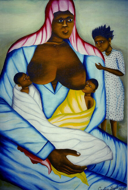 Castera Bazile, ‘untitled (Mère avec Jumeaux)’, 1952