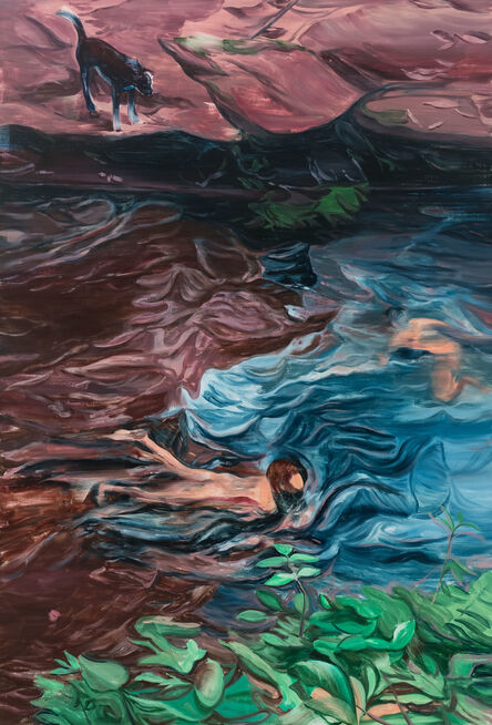 Lei Qi, ‘The valley swimming’, 2019