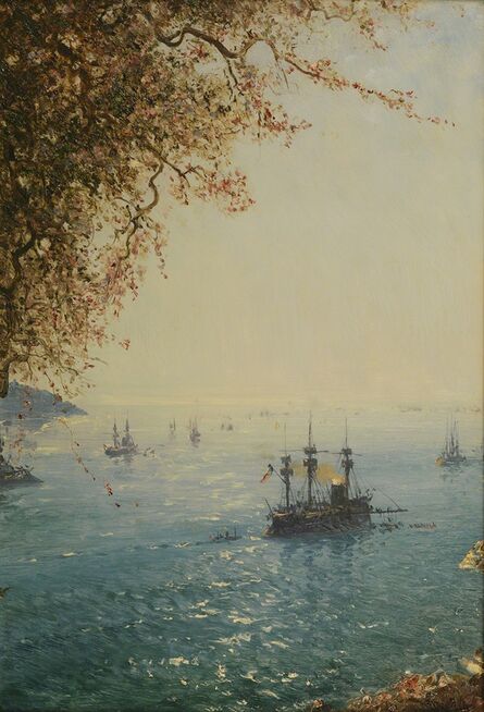 Félix Ziem, ‘Villefranche, Riviera.’, 1880-1890