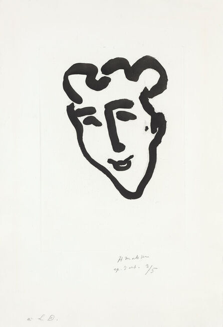 Henri Matisse, ‘Masque Aigu’, 1948