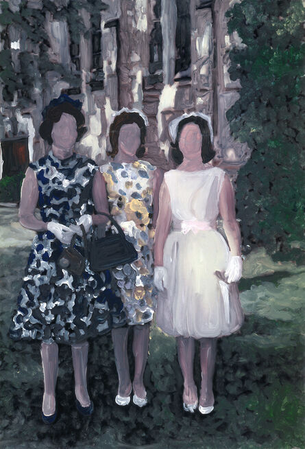 Christy Powers, ‘mother and daughters’, 2019