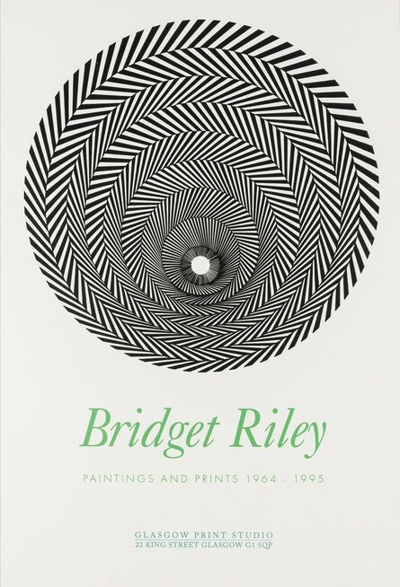 Bridget Riley, ‘A Poster for Bridget Riley 'Paintings and Prints 1964-1995'’, 1996