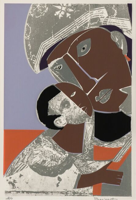 Romare Bearden, ‘Mother and Child’, 1974