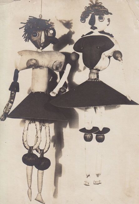 Unknown Artist, ‘Photograph of Hannah Höch’s Dada Puppets’, 1920