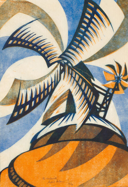 Sybil Andrews, ‘The Windmill (C. SA 27)’, 1933