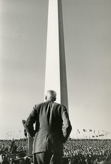 Hiroji Kubota, ‘Demonstration for peace, USA, Washington DC’, 1965