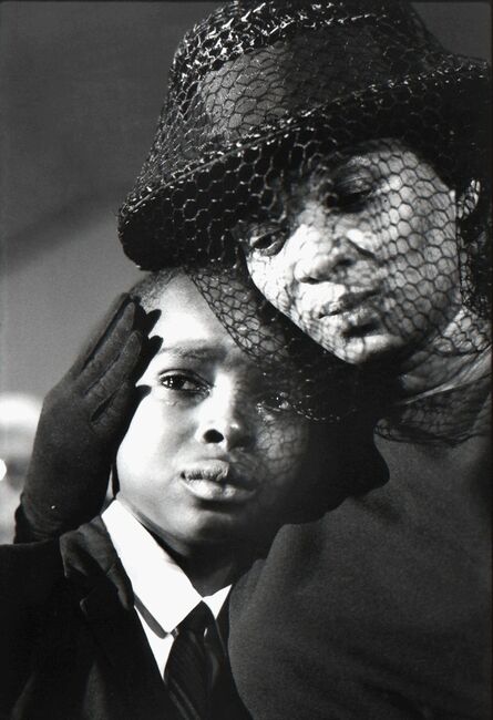 Bill Eppridge, ‘Mrs. Cheney and Young ben, James Chaney Funeral, Mississippi,  1964’, 1964