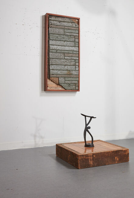 Theaster Gates, ‘Asphalt painting for Huguenot House with altar’, 2013