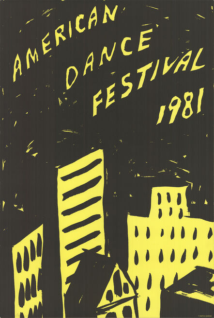 Martha Diamond, ‘American Dance Festival 1981’, 1981