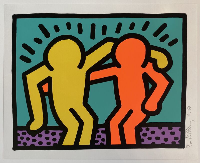 Keith Haring, ‘Pop Shop I ’, 1987, Print, Screenprint in colors, on Coventry rag paper, Fine Art Mia