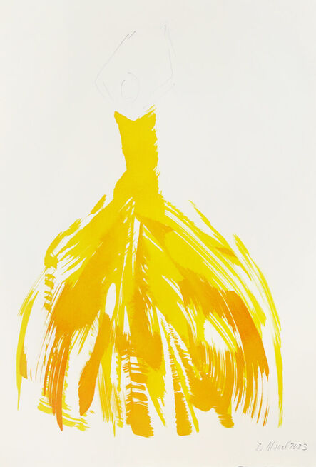 Bettina Mauel, ‘The Yellow Dress 4’, 2023