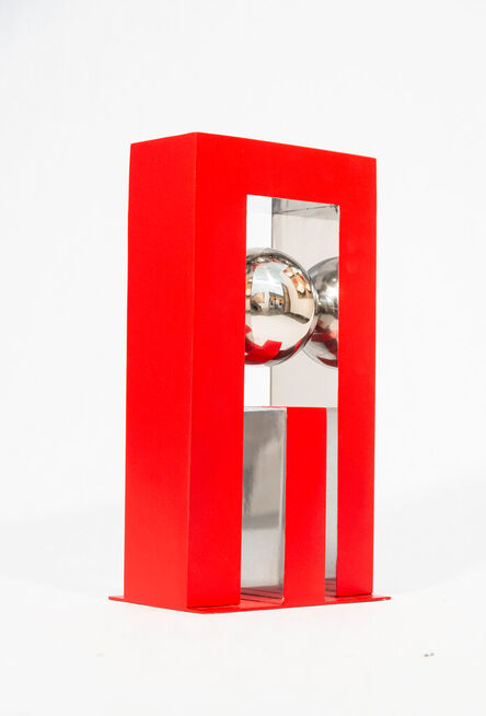 Philippe Pallafray, ‘Celestial Mechanical - modern, geometric, abstract, painted aluminum sculpture’, 2023