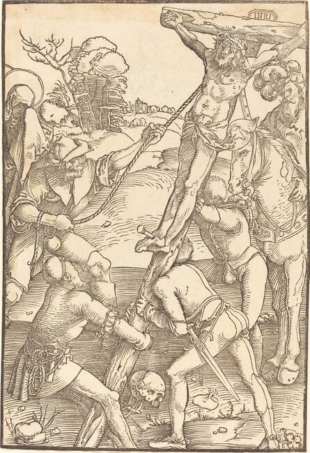 Hans Baldung, ‘Christ Raised on the Cross’, 1507