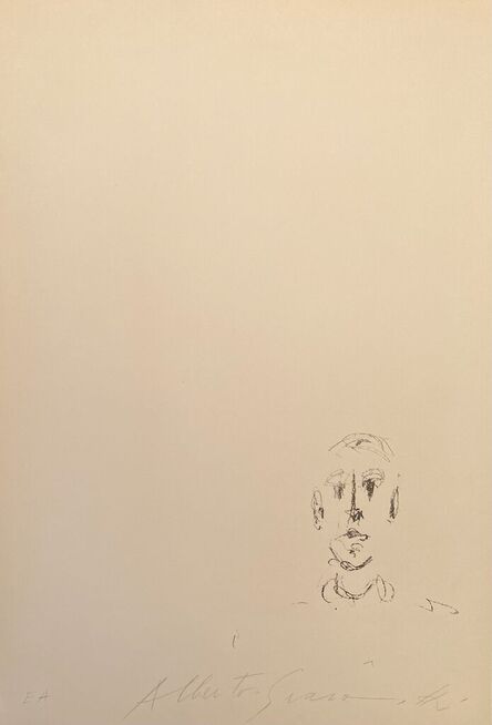 Alberto Giacometti, ‘Tête d'homme I’, 1957