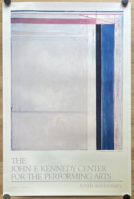 Richard Diebenkorn, ‘THE JOHN F. KENNEDY CENTER FOR THE PERFORMING ARTS, 10th Anniversary’, 1980