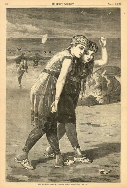 Winslow Homer, ‘The Bathers.’, 1873