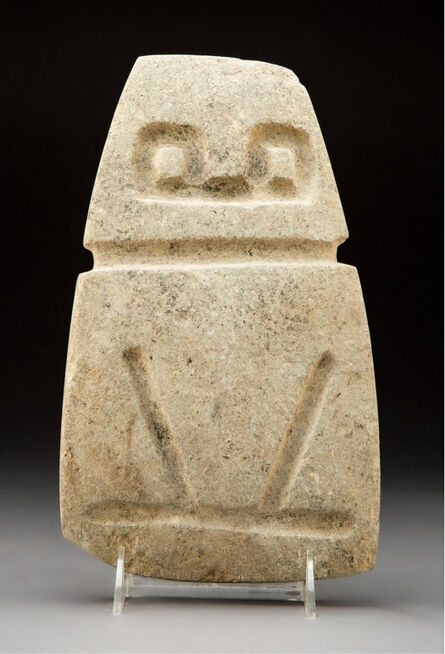 Valdivia Stone Plaque Figure – Ecuador Ca. 3200-2500 BCE
