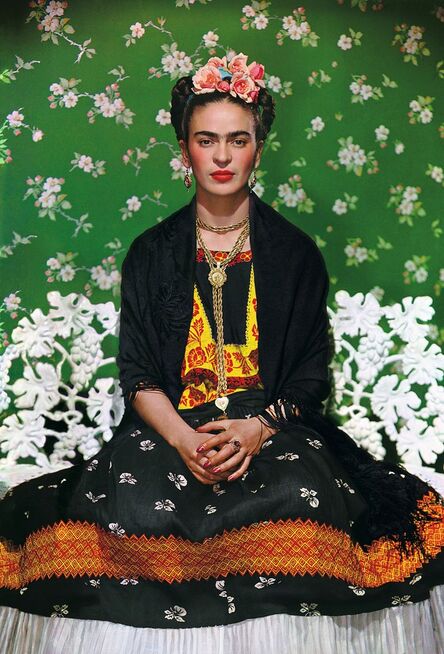 Nickolas Muray, ‘Frida Kahlo on White Bench, New York (2nd Edition)’, 1939