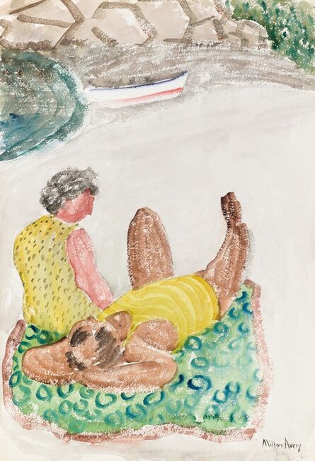 Milton Avery, ‘Untitled (Afternoon Nap)’, ca. 1930