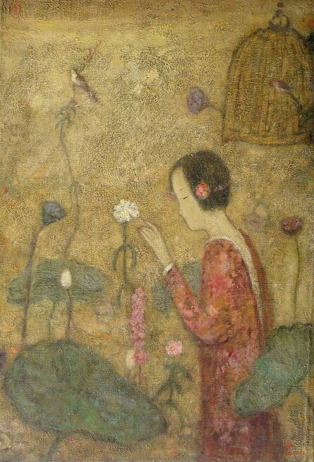 Jia Juanli, ‘Femme Et La Fleur’, 2017