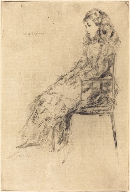 James Abbott McNeill Whistler, ‘Fanny Leyland’, 1873