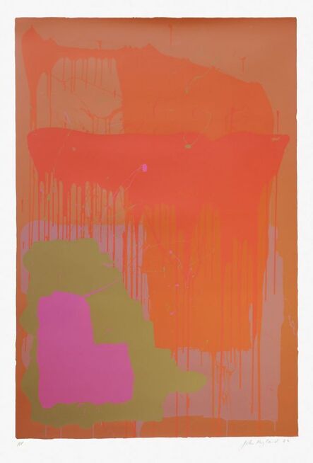 John Hoyland, ‘25.12.71’, 1972