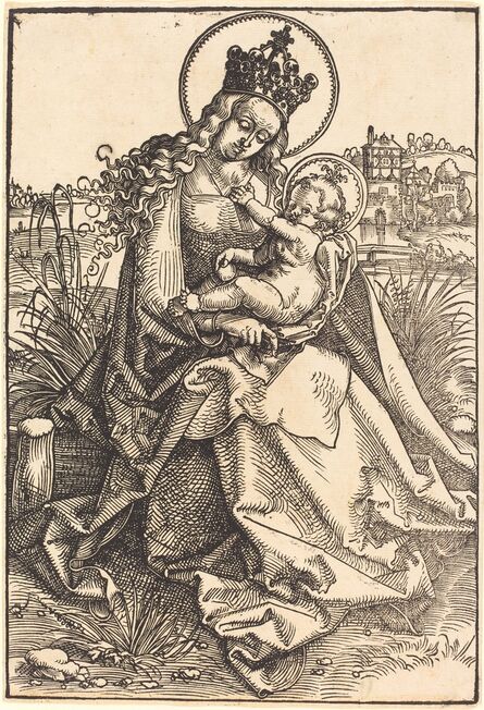 Hans Baldung, ‘Madonna and Child on the Grassy Bank’, 1505