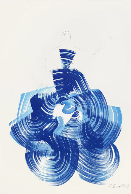 Bettina Mauel, ‘The Blue Dress 11’, 2023