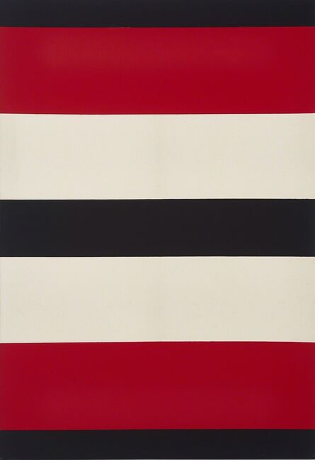 Regina Aprijaskis, ‘Negro, rojo y blanco’, 1996