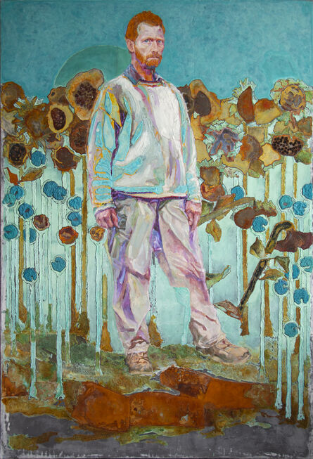 Piet van den Boog, ‘Vincent's Walk Through The Sunflower Field’, 2020
