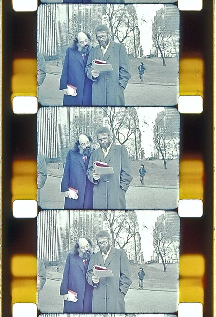 Jonas Mekas, ‘Selena Ginsberg and Peter Orlovsky, Central Park, NYC, c. 1990’, 2013