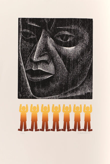 Elizabeth Catlett, ‘Man’, 1975-printed 2003