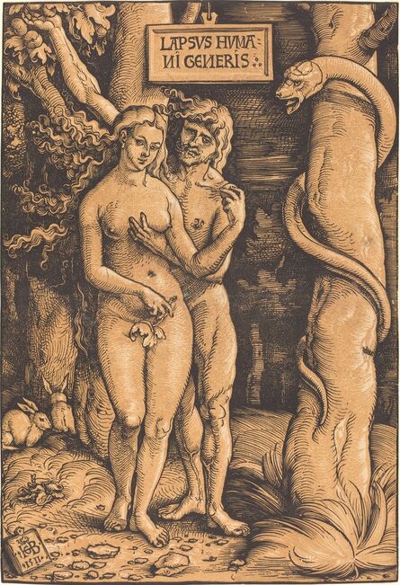 Hans Baldung, ‘Adam and Eve’, 1511