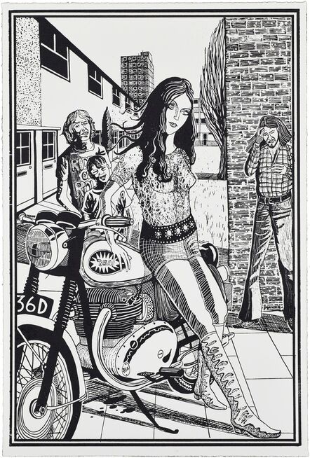 Grayson Perry, ‘02, Six Snapshots of Julie (Black and White)’, 2015