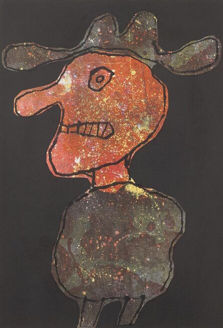 Jean Dubuffet, ‘Personnage au chapeau (Person in a Hat)’, 1962