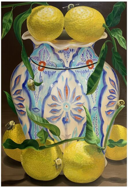 Gerald Davis, ‘Turkish Vase with Lemons’, 2021